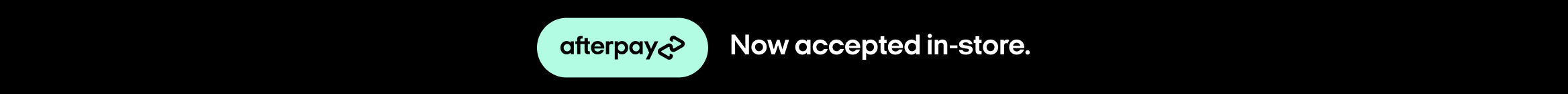 Afterpay now accepted